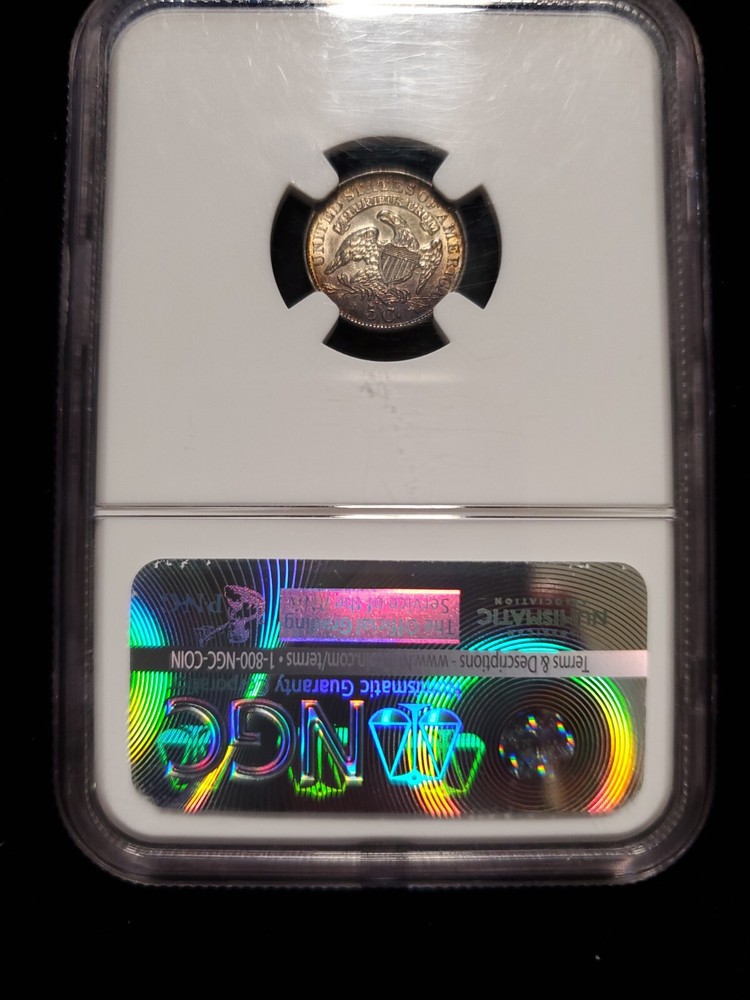 1834 Bust Half Dime NGC MS61 (Z-0432)