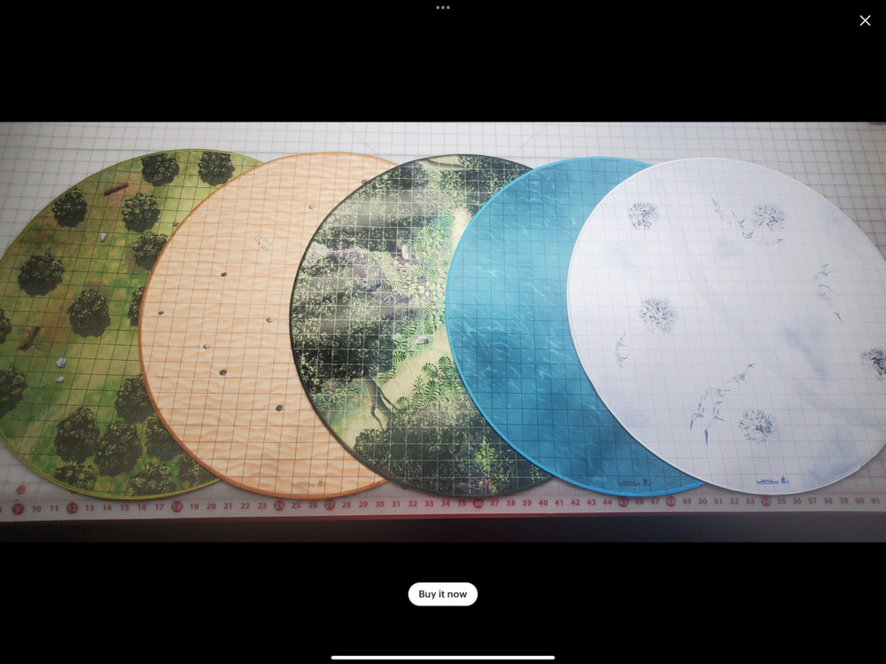 24" Diameter Ultimate Dungeon Terrain for RPGs MULTIPLE DESIGNS