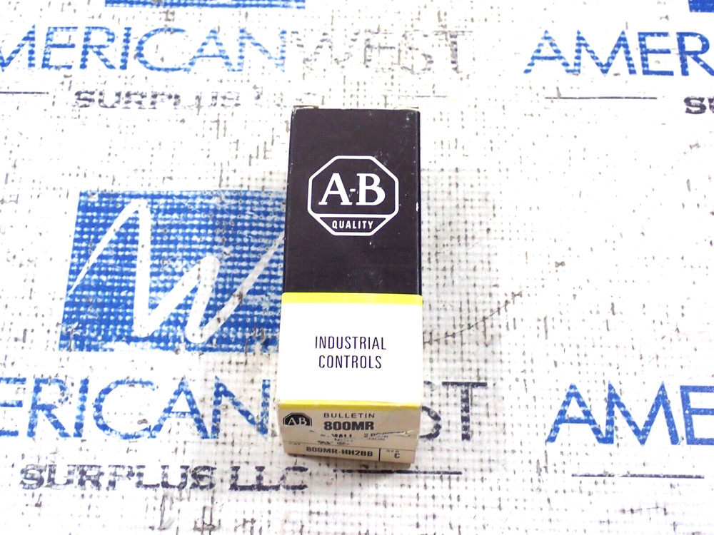 Allen Bradley 800MR-HH2BB Selector Swiotch 2 Pos Maintained Ser C