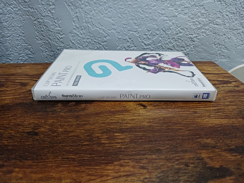 Clip Studio Paint Pro Full Version CD (Smith Micro/Celsys) No Serial Number
