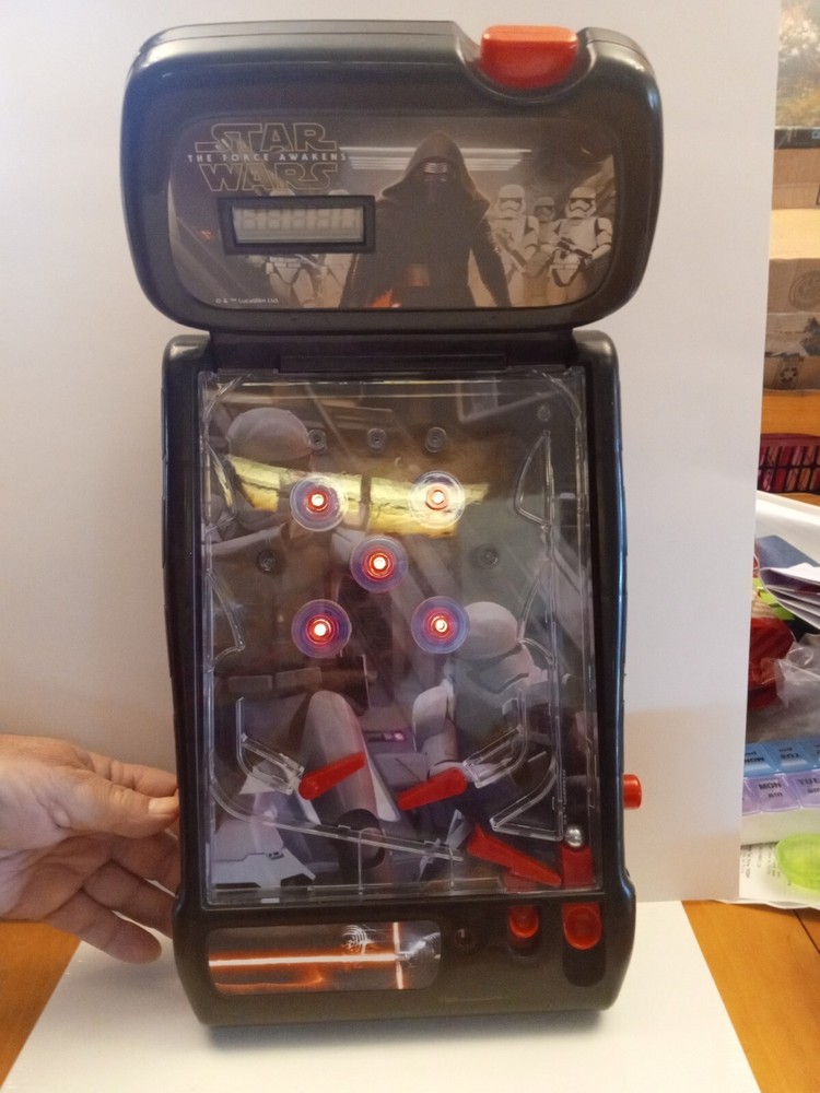 Star Wars Tabletop Pinball Machine, The Force Awakens, Pre-Owned