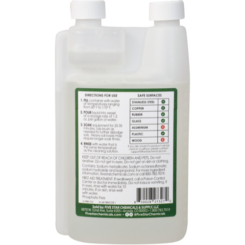 Five Star PBW Liquid Cleaner - 32 oz