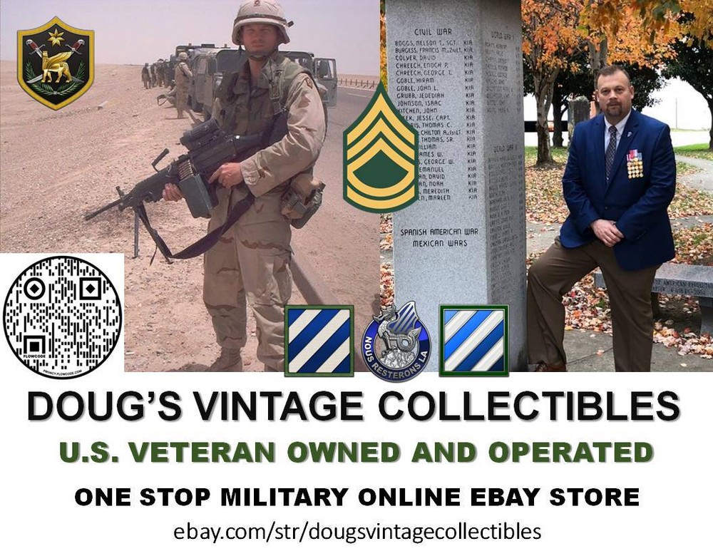 U.S. ARMY COMMEMORATIVE MEDAL CERTIFICATE ~ Type 1