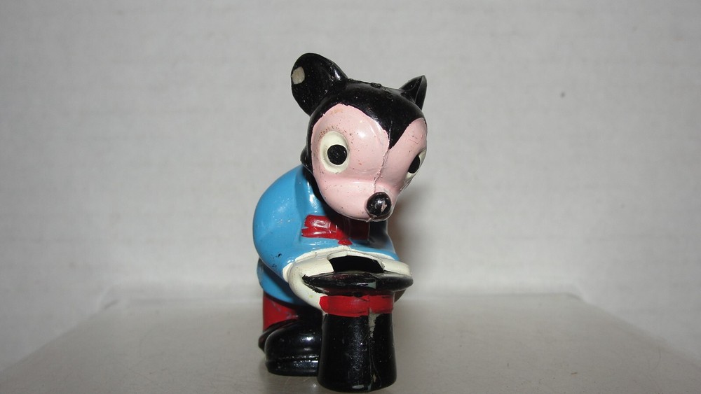 SMALL 2" MICKEY MOUSE BOBBLEHEAD FIGURE / TOY