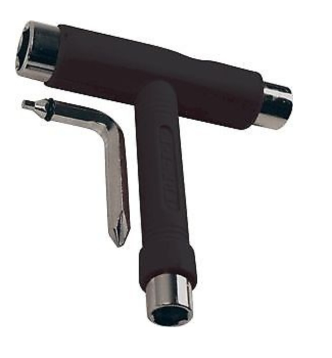 UNIT Multi-Functional All Purpose Skate Skateboard Tool - BLACK