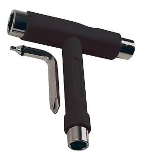 UNIT Multi-Functional All Purpose Skate Skateboard Tool - BLACK