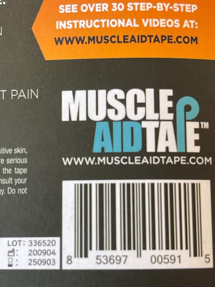 Muscle Aid Strips-Blue