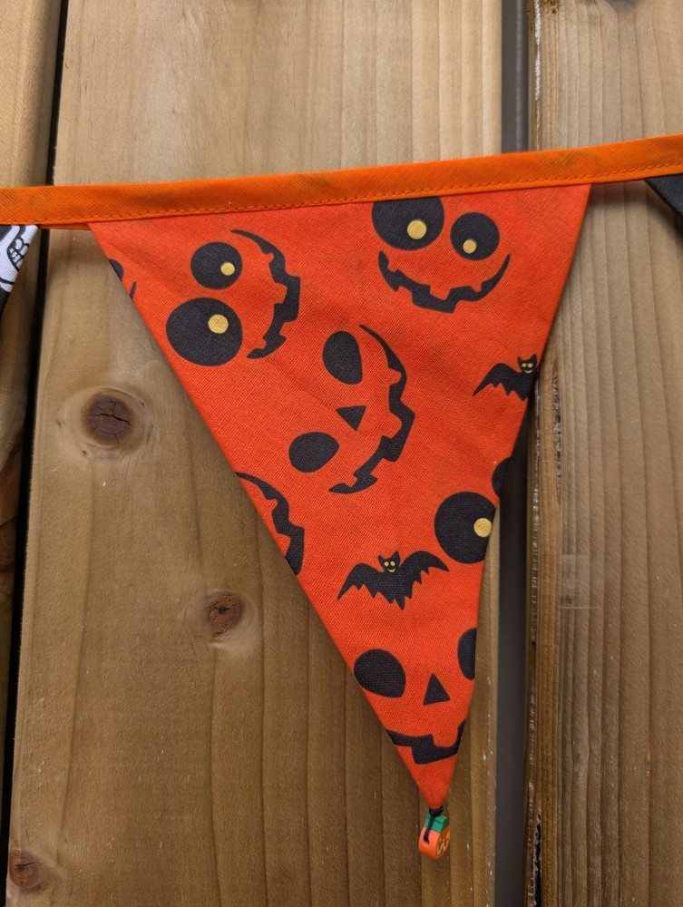 Handmade Halloween Bunting