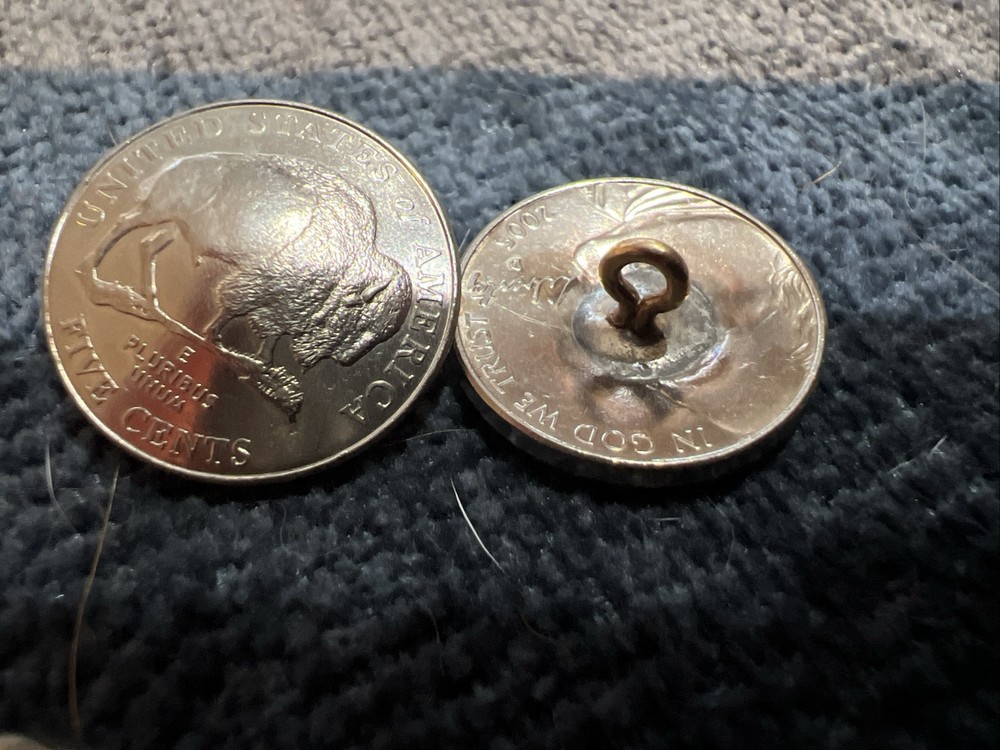 Buffalo Nickel Buttons
