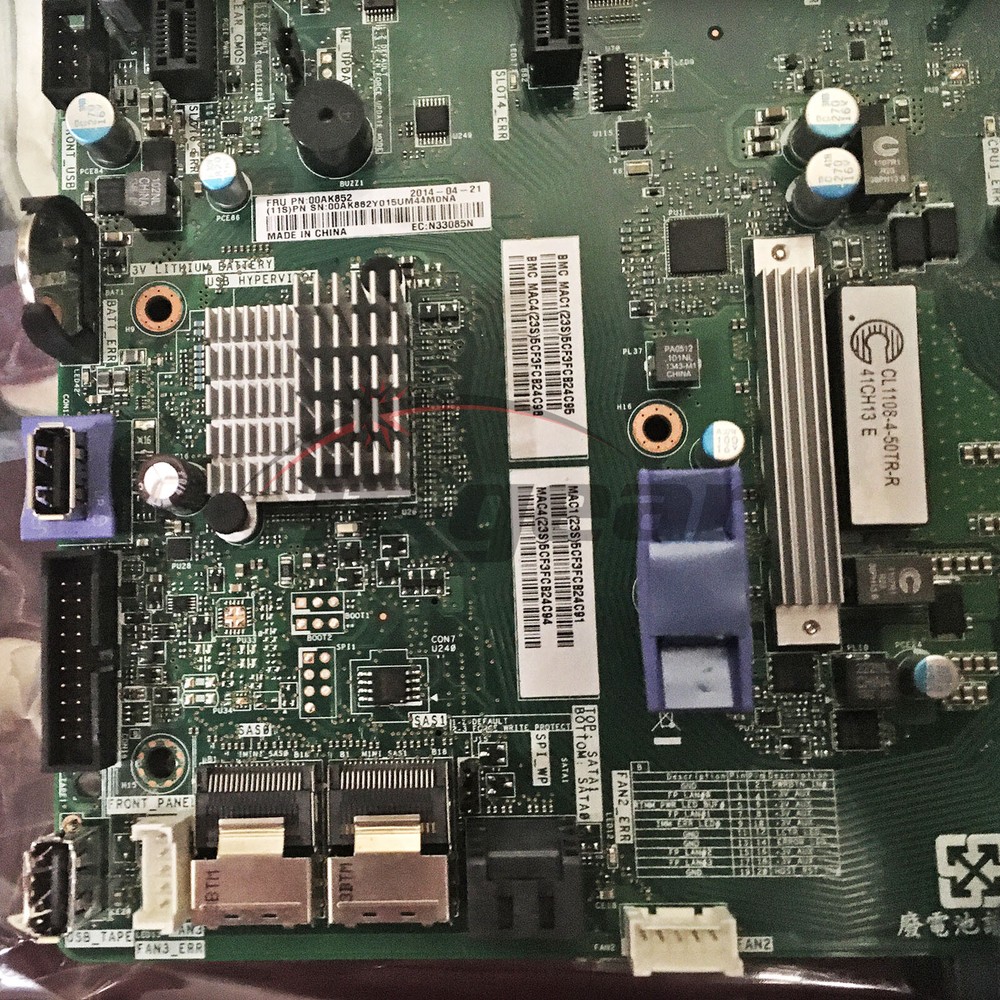 IBM 00AK852 System Board for x3300 M4