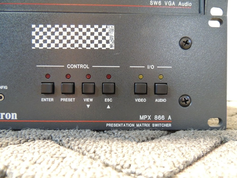 Extron Audio Video System Switchers Amplifiers 11 Pieces