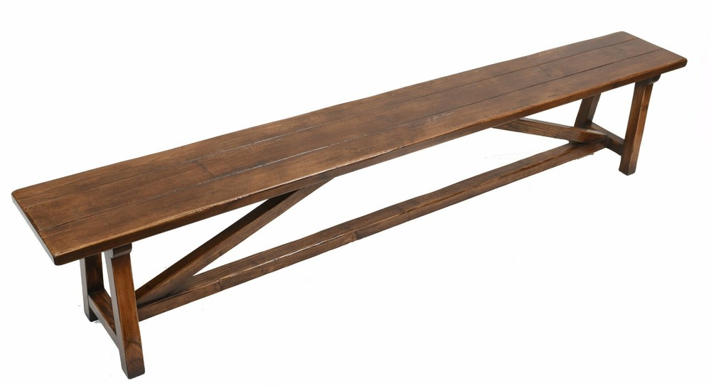 Bespoke Oak Bench Farmhouse Dining Seating