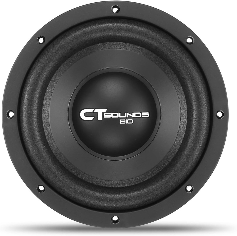 High-Res Audio 8” Dual 2-Ohm Subwoofer