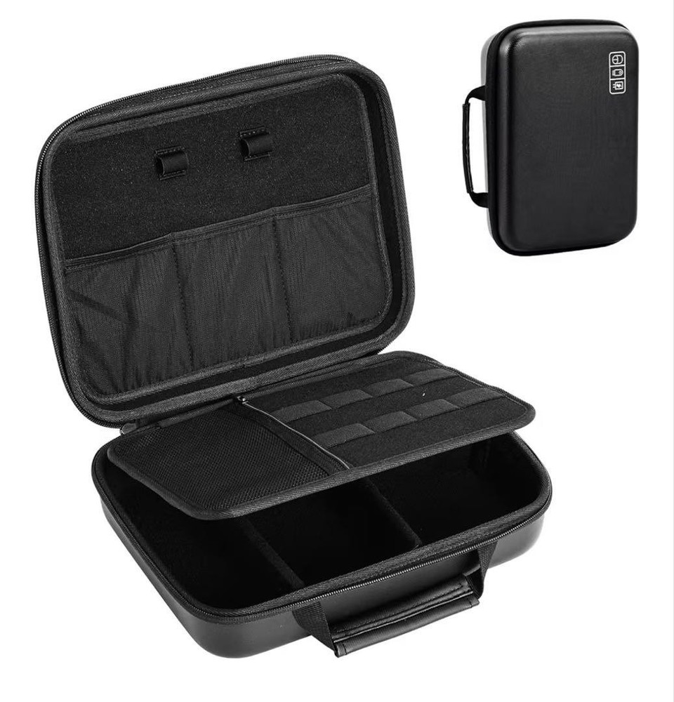 ProCase Gadget Pouch, Waterproof EVA Material, Large Capacity, 3-Layer