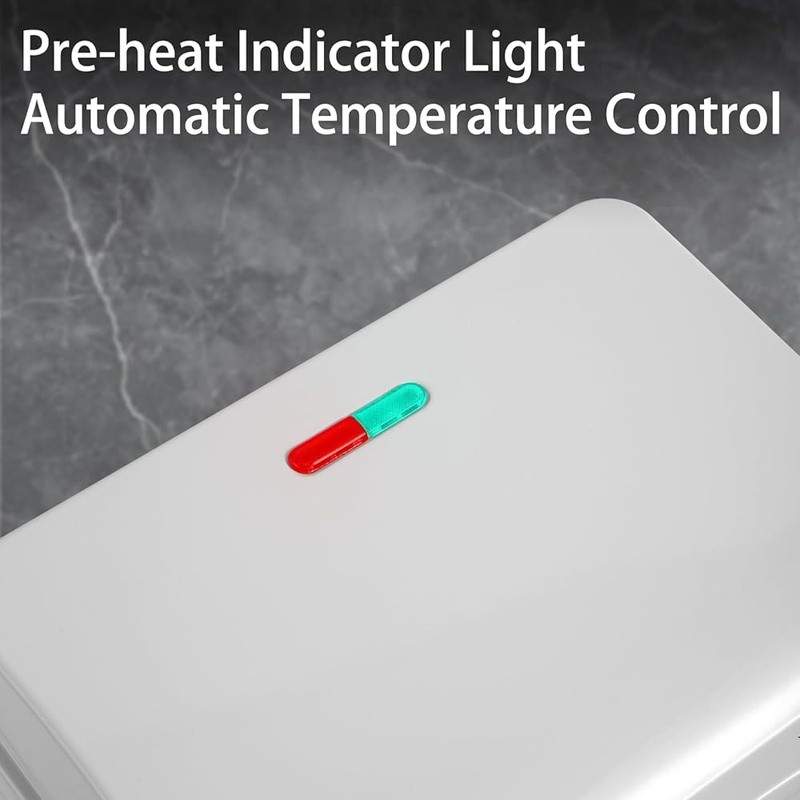 6 Corn Dog Maker W/ Automatic Temperature Control Non-Stick Plates Easy to Use