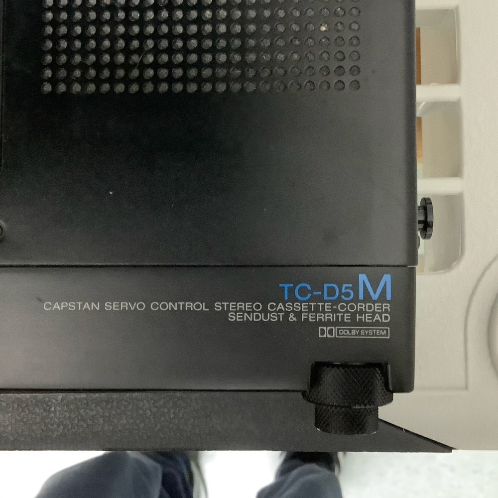 Sony TC-D5M Capstan Servo Control Stereo Cassette-Corder Sendust Ferrite Head