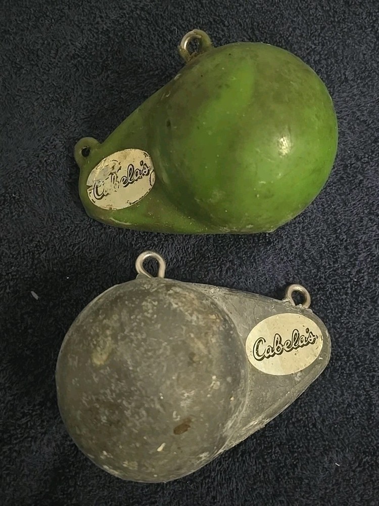 Two 9 lb Lead Downrigger Weights Cabela's