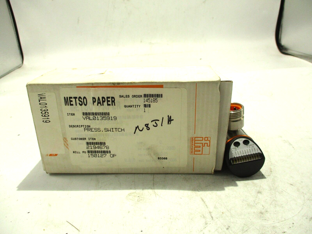 NEW IFM PB4310 PRESSURE SWITCH