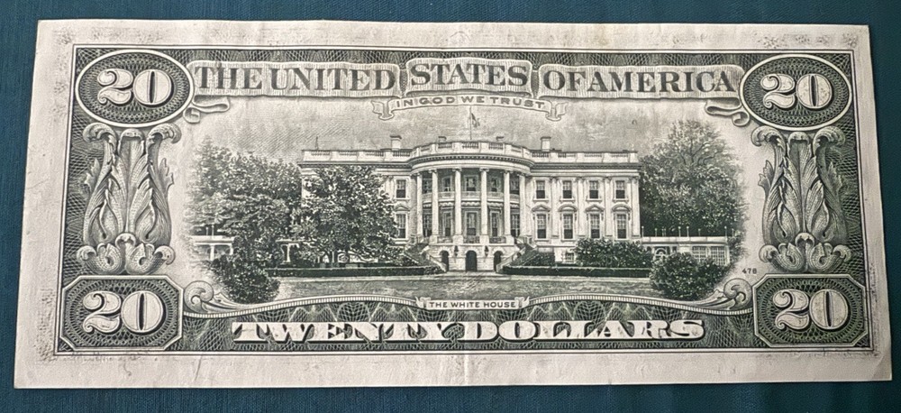 1977 $20 AU/CUC CRISP MISPRINT ERROR NOTE NO RESERVE