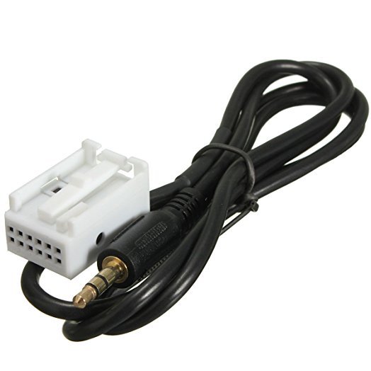FOR VW EOS 2006> AUX IN INPUT ADAPTER INTERFACE CABLE LEAD RCD210 RCD310 RC510