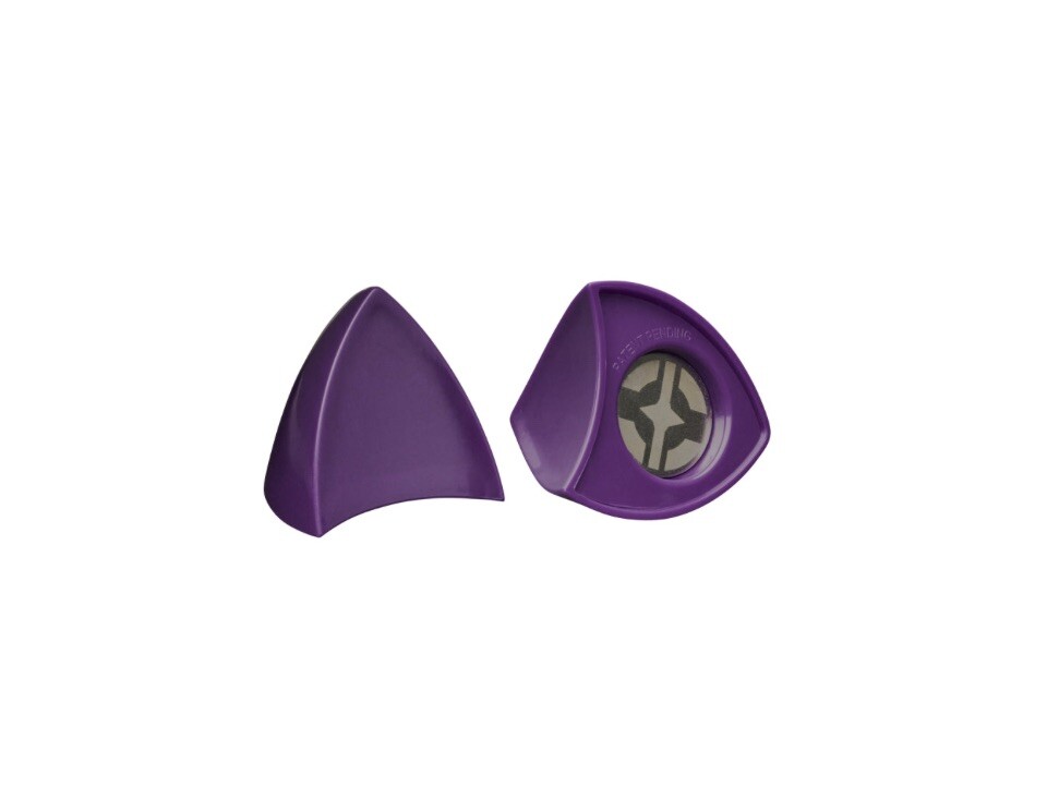 CAT EARS PURPLE - MOTORCYCLE HELMET ACCESSORY