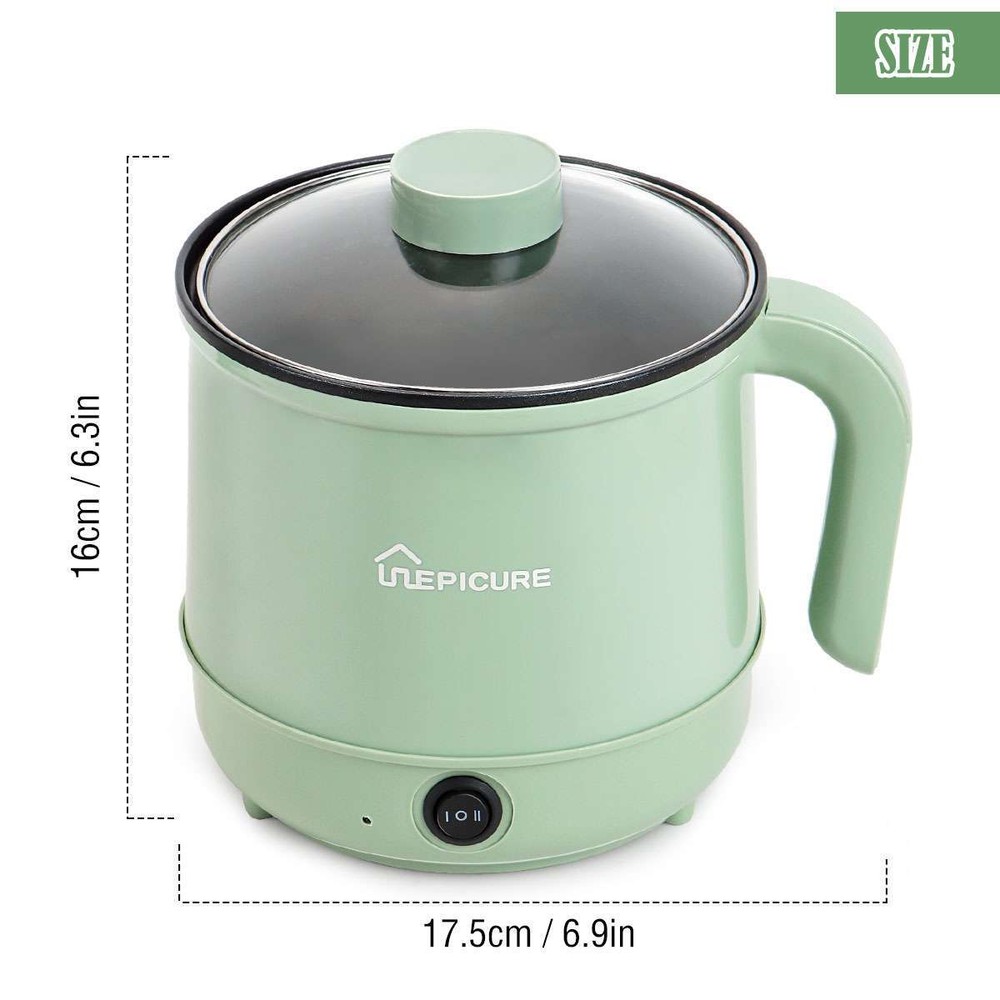 Multi-Function Electric Cooker Mini Speed Food Pot Non-Stick Pot Boiling Water