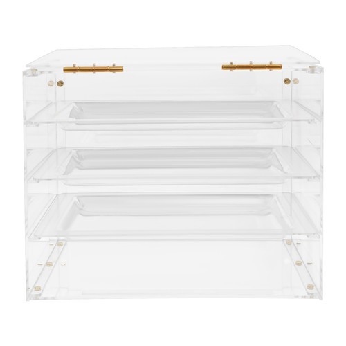 3-tier Acrylic Display Case Bakery Pastry Display Case Cookie Display Cabinet