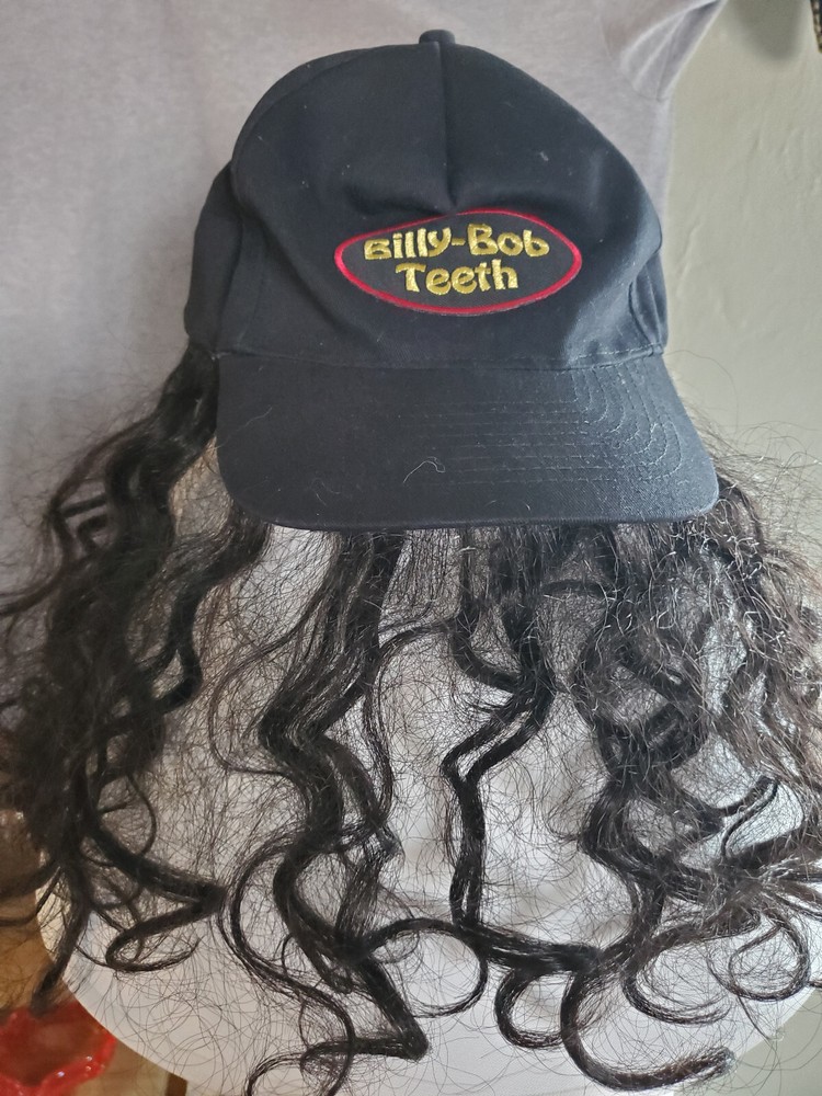 Authentic Original Billy Bob Hillbilly FRONT LONG HAIR HAT