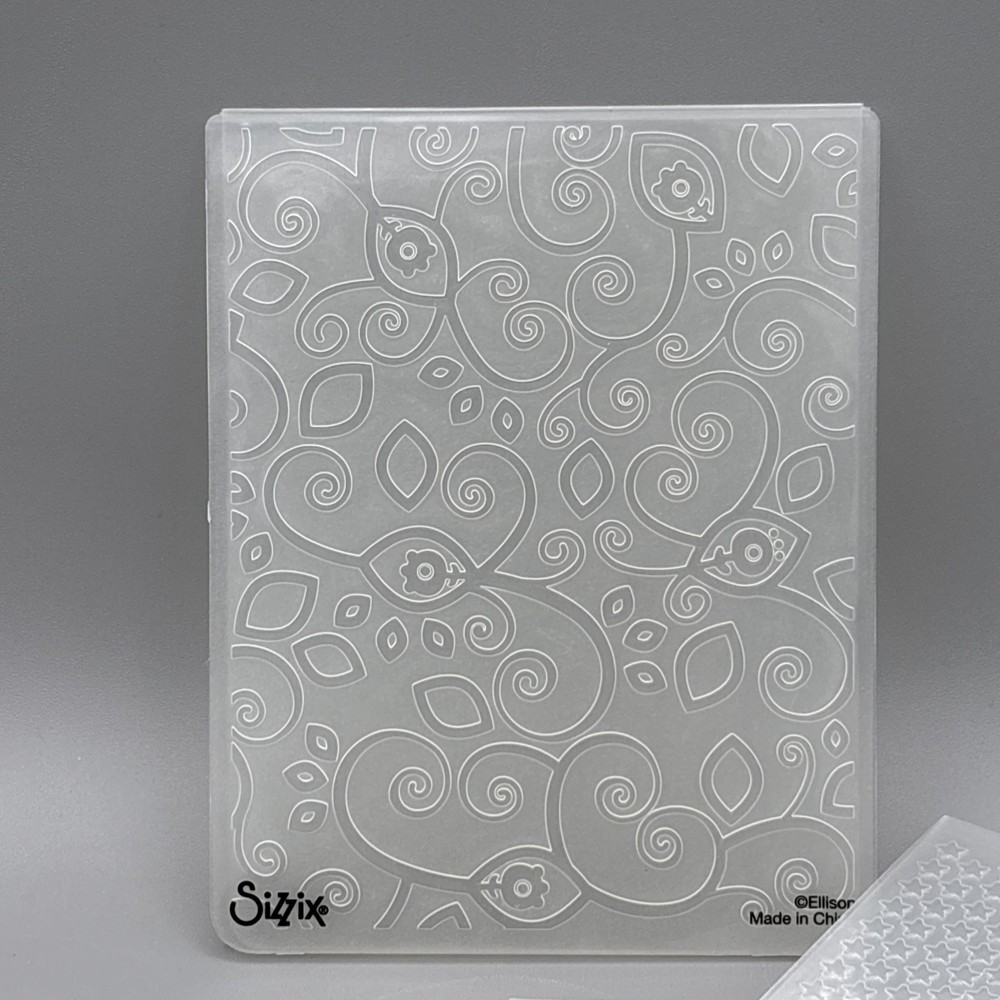 13 Assorted Embossing Folders Cuttlebug Provo Craft, Sizzix, & The Paper Studio