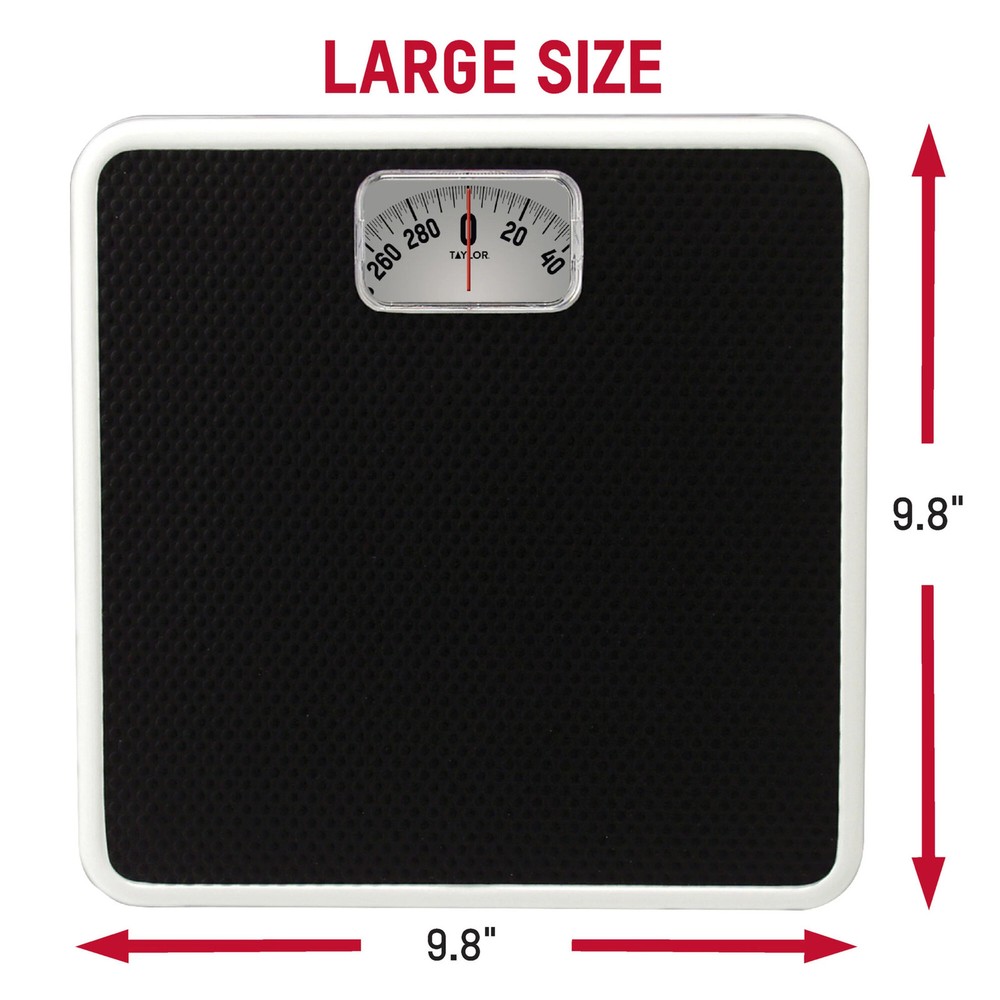Analog Bathroom Scale 300 lb Capacity