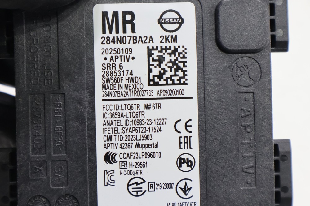 2025 NISSAN MURANO REAR RIGHT SIDE BLIND SPOT RADAR SENSOR MODULE UNIT OEM