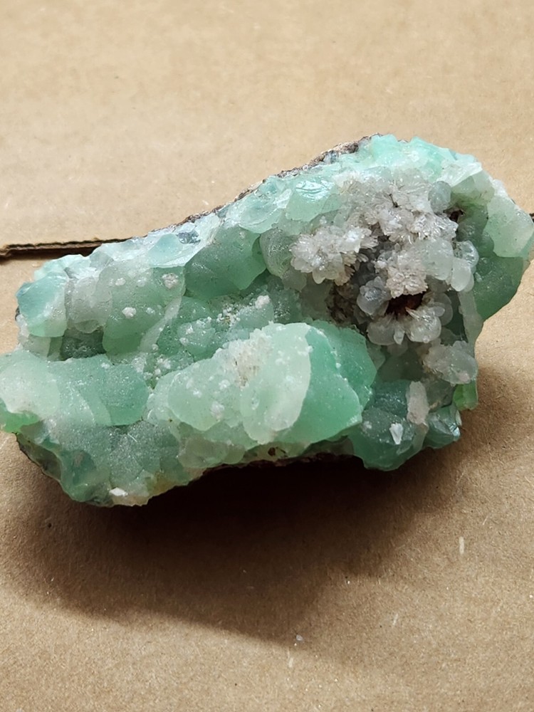 Beautiful Blue Smithsonite w Hemimorphite specimen