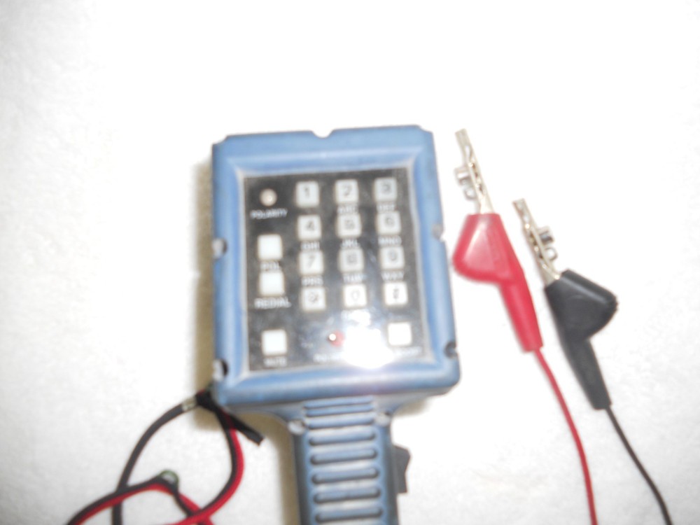 Telephone Test Set Lineman Phone Talk Set UNTESTED