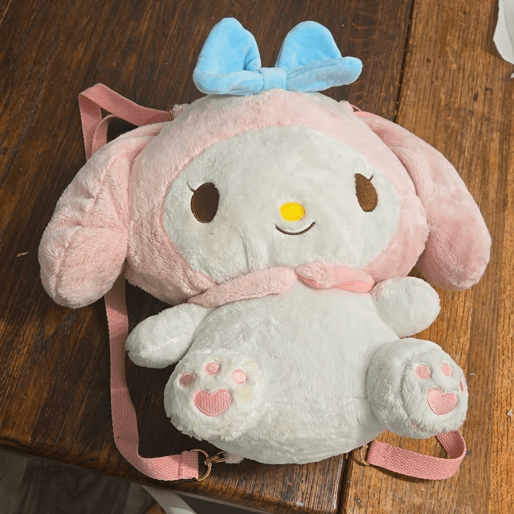 My melody by Sanrio backpack plush