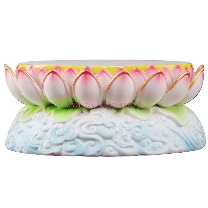 Ceramic Cloud Lotus Lotus Base Buddha Statue Altar Height Increasing Base