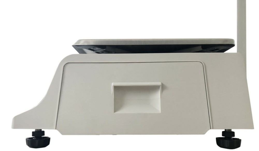 VisionTechShop DLP-300 Label Printing Scale Pole Display, 30/60lbs Capacity