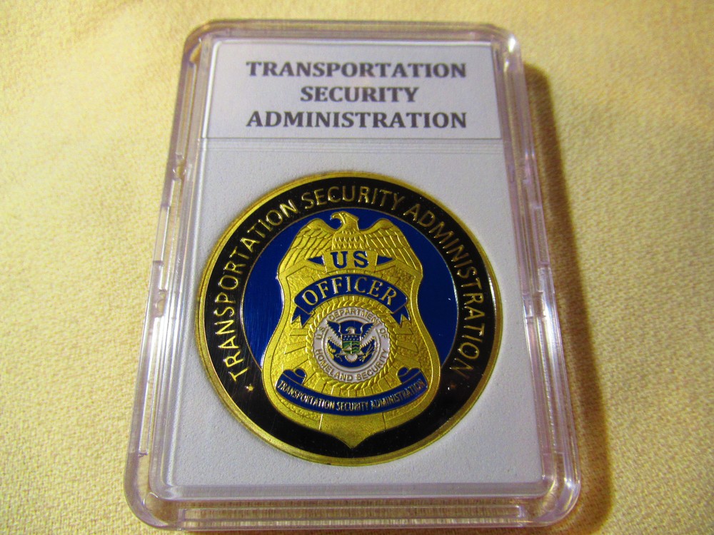 TRANSPORTATION SECURITY ADMINISTRATION (TSA)  Challenge Coin