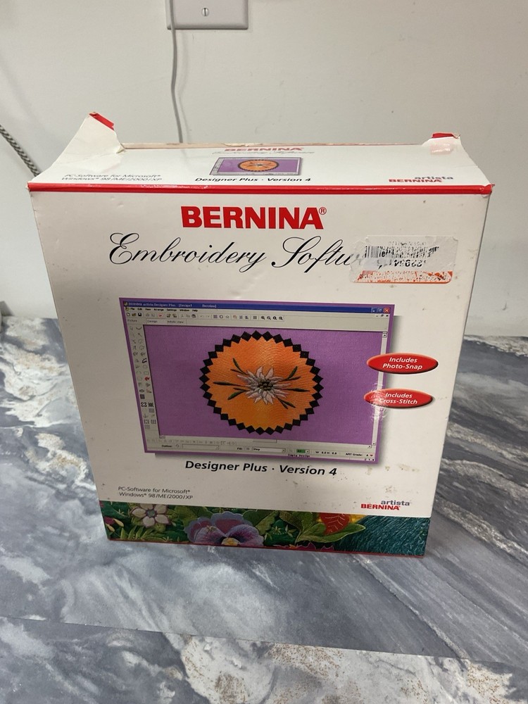 Bernina Embroidery Software CD And Manuals Version 4