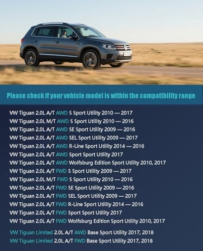Push Start Stop Button, Compatible with 2009-2017 VW Tiguan, 2017-2018 VW