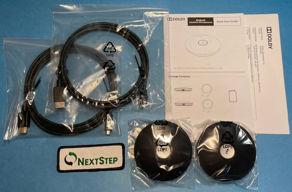 Dolby Satellite Microphone Twin Pack - VEM900