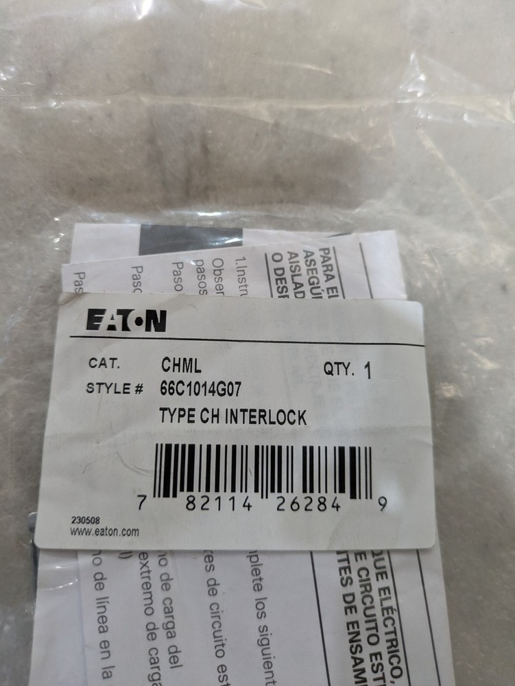 EATON CHML 66C1014G07 TYPE CH INTERLOK