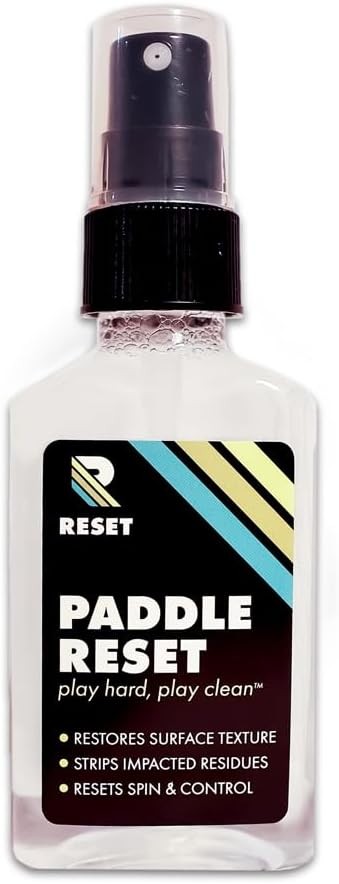 Pickleball Paddle Cleaner and Surface Reset - Strips 4 floz, Transparent
