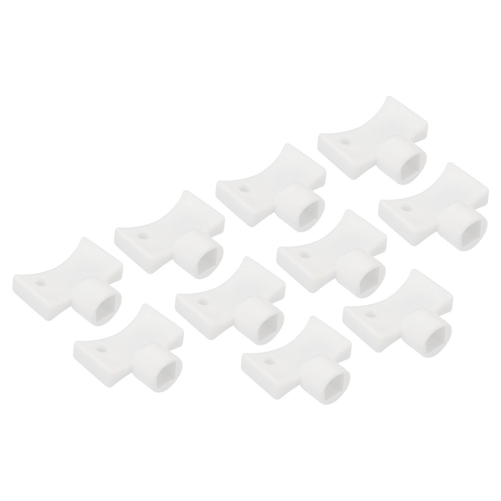 Radiator key valve, 10pcs plastic square socket hole vent air valve C
