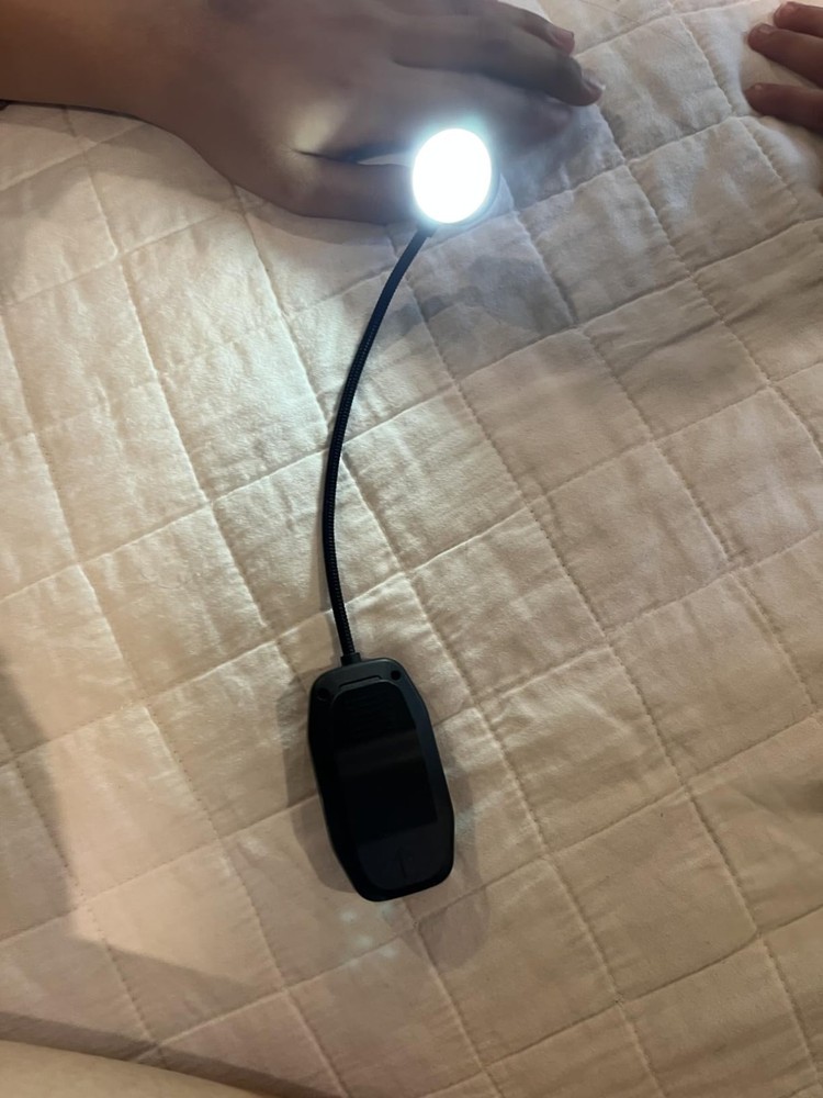 Rechargeable Book Reading Light - Adjustable Brightness, 3 Color Temperatures