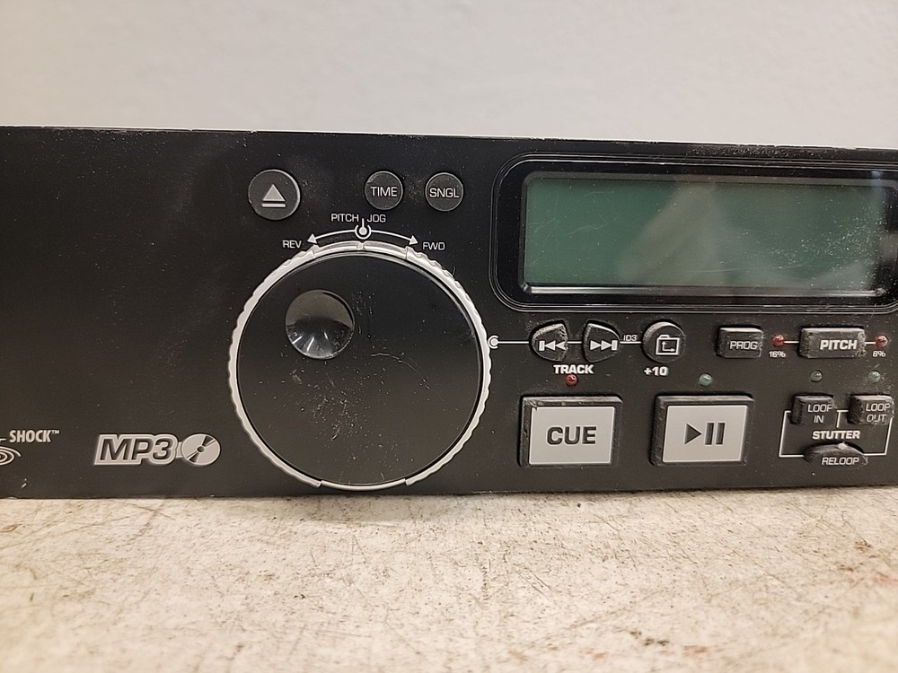 NUMARK MP102 Professional MP3 CD Player Rack Mount