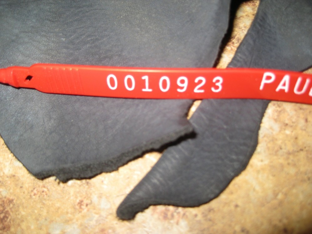 Top Grain Deer Leather # 0010923 Row 16