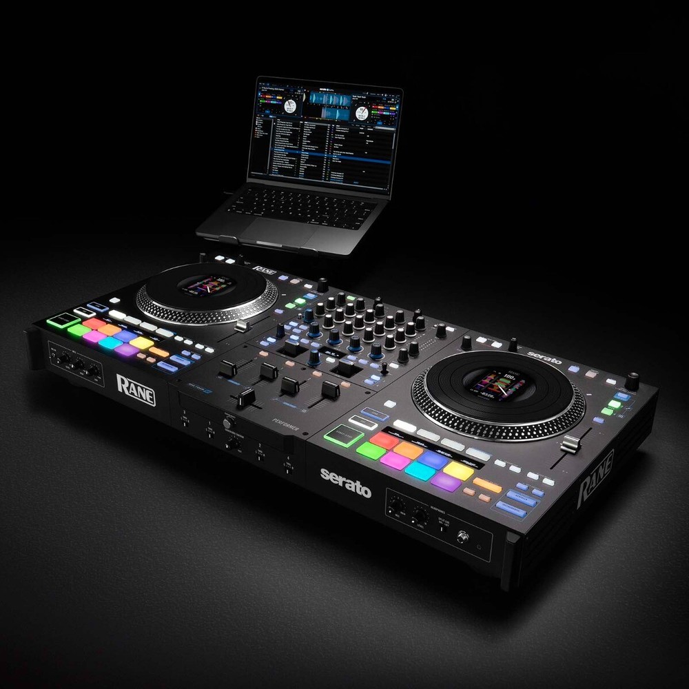 Rane PERFORMER 4-Channel Motorized Stems Pro DJ Controller w Laptop Case