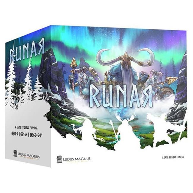 Ludus Magnus Studio LDMRUNAR1CGENG Runar Board Game