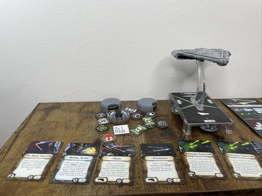 Star Wars Armada Imperial Light Carrier Quasar Complete