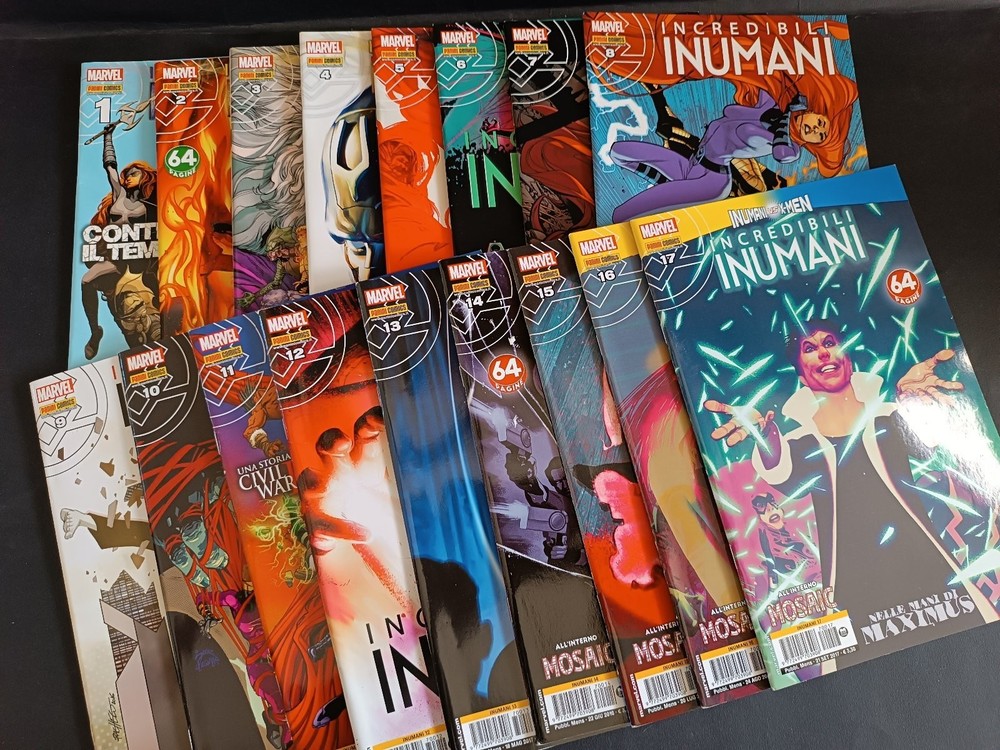 Marvel Incredible Inuman Comics Complete Series Numbers 1-17 - Panini Comics